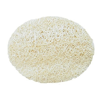 O'live - Men's Women's - Natural Facial Care - All NATURAL LOOFAH LUFFA Facial Skin Exfoliating Complexion Peeling Pad for SKIN RENEWAL, Massage and Deep Cleaning -1 piece
