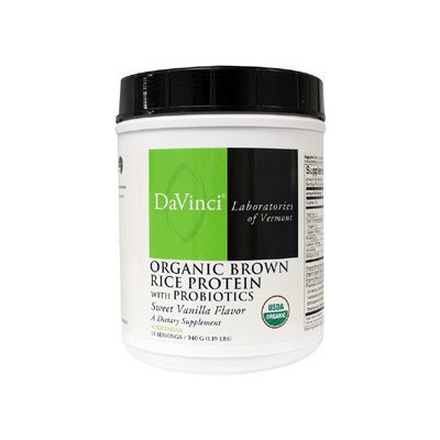 Davinci Labs - Organic Brown Rice Protein with Probiotics - 1.19 lb Powder