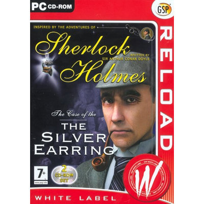 Cdv Sherlock Holmes Silver Earring
