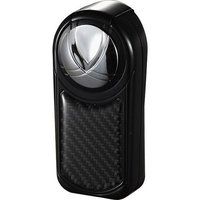 Visol Dobrev III Triple Jet Flame Black Carbon Fiber Cigar Lighter (Set of 3)
