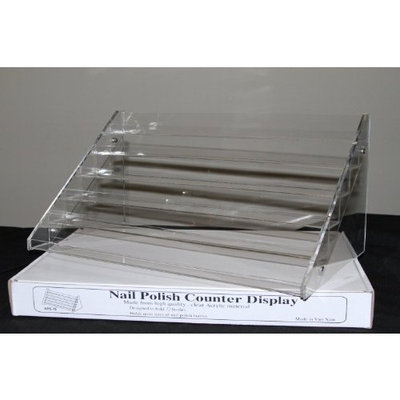 Sodynee Nail Polish Table Rack Display (Hold Up To 72 Bottles)