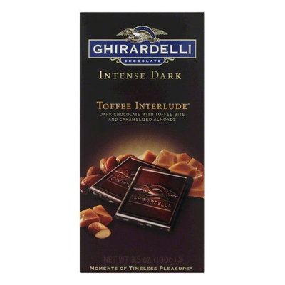 Ghirardelli Bar Toffee Interlude, 3.5 OZ (Pack of 12)