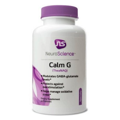 NeuroScience Calm G with L-Theanine, 90 Capsules
