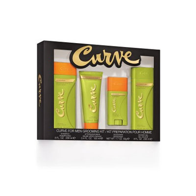 Curve by Curve Fragrance Grooming Kit - 4pc