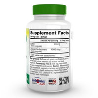 Lutein 20mg 60 Mini Softgels Soy-Free NON-GMO (as Lutemax® 2020)