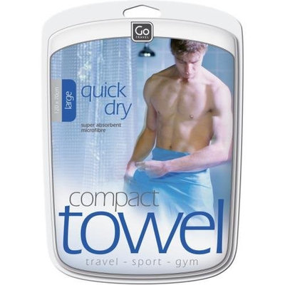 Go Travel Travel Microfibre Towel (Large) Super absorbent & fast dry (Ref 443)