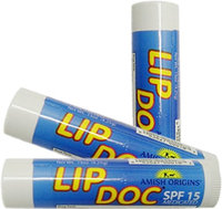 Amish Origins- Lip Doc Natural Healing Lip Balm with SPF 15, (0.15 oz)