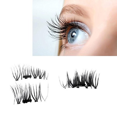 FANXING Popular 3D Ultra-thin 0.4mm Magnetic Eye Lashes Reusable False Magnet