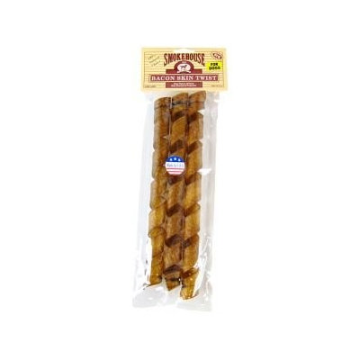 Smokehouse Bacon Skin Twists - Large - 3 pk
