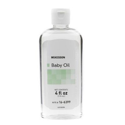 McKesson Baby Oil 4 oz Bottle, Oil, Scented
