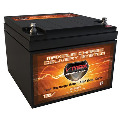 VMAX V28-800S 12V 28ah AGM Multipurpose Deep Cycle Battery upgrade for Sunnyway replaces 26ah 6.5