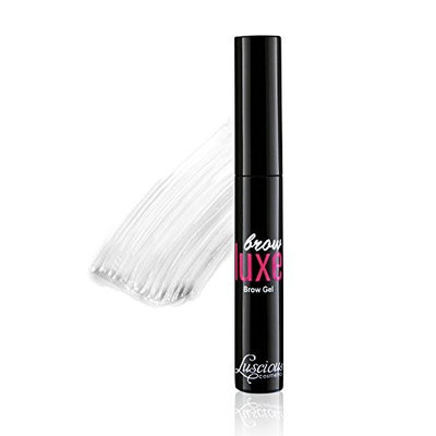 Brow Luxe - Clear Brow Gel by Luscious Cosmetics. Vegan and Cruelty Free. 0.22 Ounce