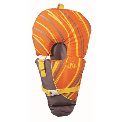 FULL THROTTLE INFANT BABY-SAFE VEST ORANGE/GREY