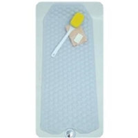 Mabis DMI No-Skid Cushioned Bath Mat, 15-3/4