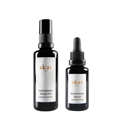 Akar Toning Mist & Desert Rescue Face Oil