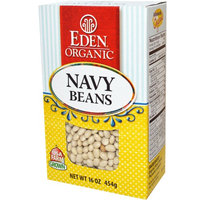 Eden Foods, Navy Beans, 16 oz (pack of 4)