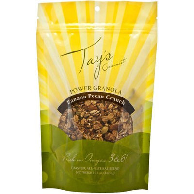 Tay's Gourmet Banana Pecan Crunch Power Granola, 12 oz