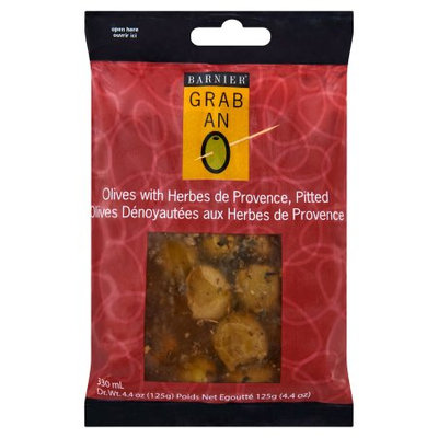 Barnier Production Barnier Grab An Olive, Olives Grn W Herbs Pittd, 4.4 Oz (Pack Of 6)