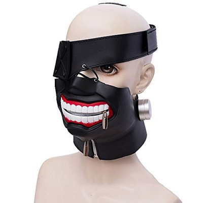DEYSSNE 3D Adjustable Tokyo Ghoul Kaneki Ken Anime Cosplay Mask Halloween Mask