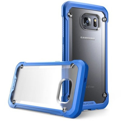 SUPCASE Galaxy S7 Edge Unicorn Beetle Hybrid Bumper Case - Blue