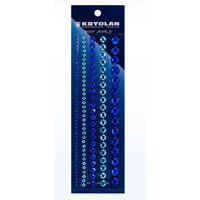 Kryolan 3078 Sparkling Self Adhesive Body Jewels (Blue)