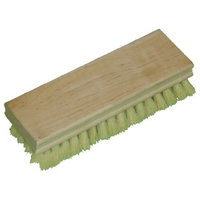 Zephyr 52207 Tampico Hand Scrub Brush with Square Wood Block, 7