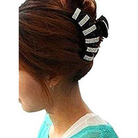 cuhair 1pc Crystal Rhinestone Big Hair Claw Design For Women Girl Hair Clip Hair Barrette Hairpin Hair Accessories