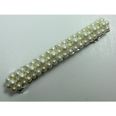 Charles J. Wahba - Pearl Beaded Barrette