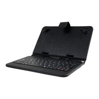 Impecca Mini Keyboard Case Stand For 7 Inch Tablets - Black