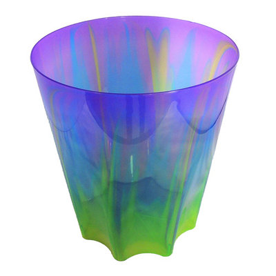 Infusion Plastics 11.5” Waste Basket - Purple