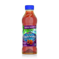 Tradewinds Slow Brewed Iced Tea, Extra Sweet Tea 18.5-ounce plastic bottles (Case of 12)