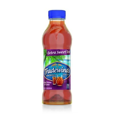 Tradewinds Slow Brewed Iced Tea, Extra Sweet Tea 18.5-ounce plastic bottles (Case of 12)