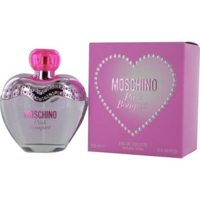 Moschino Pink Bouquet Eau de Toilette Spray for Women, 3.4 Ounce