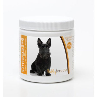 Healthy Breeds 840235142935 Scottish Terrier Omega 3 & 6 Soft Chews - 60 count
