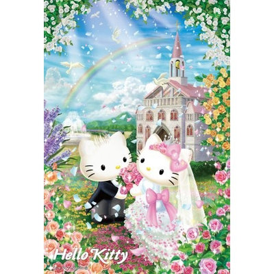 Hello Kitty | Puzzle | 108 Pcs Sweet Wedding M108-101 ( Japanese Import ) by beverly