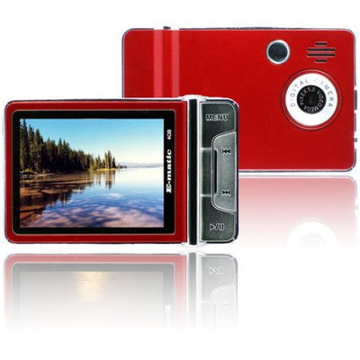XO Vision Ematic 4GB Video MP3 Player-Rd