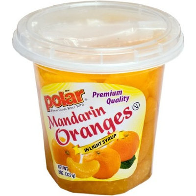 Mandarin Orange Segment Fruit Cup in Light Syrup w/Spork