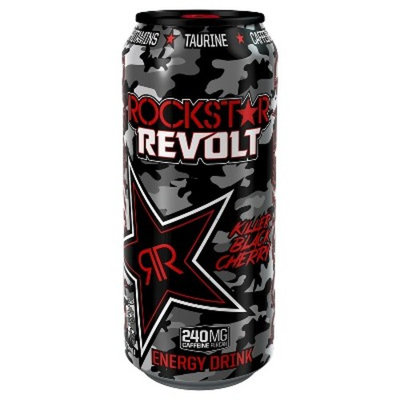 Rockstar® Revolt Killer Black Cherry Energy Drink - 16 fl oz Can