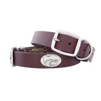 Zeppelin Products, Inc. - Pets Zep-Pro Brown Leather Concho Pet Collar, Kansas State Wildcats