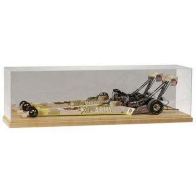 Gagne D00-0016TFW 1-16 Scale Top Fuel Dragster Case with Wood Base
