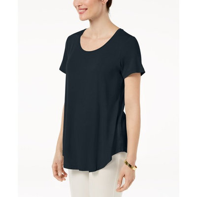 Scoop-Neck Top & Embellished Pull-On Pants, Created for Macy's