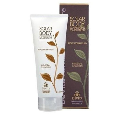 Devita Natural Skin Care Solar Body Moisturizer - 7 oz