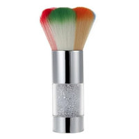 BESSKY Colorful Nylon Hair Nail Dust Brush Nail Art Dust Remover Brush Makeup Foundation Powder Brush Multifunction