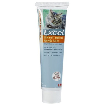 Excel Kittymalt Hairball Remedy, Malt Flavor, 4 1/4-Ounce
