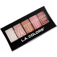 LA Colors Matte Eyeshadow, Pink Chiffon, 5 Ct