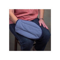 DMI TheraBeads Arthritis Pain Relief Mitt, Microwavable Moist Warm Therapy Relief For Arthritis in Hands and Fingers and Carpal Tunnel Syndrome, One, Blue