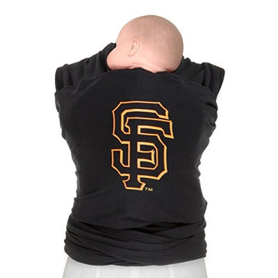 Moby Wrap Baby Carrier for Newborns + Toddlers Soft Baby Sling Baby Wrap, Ideal for Baby Wearing, Breastfeeding, and Keeping Baby Close - Black