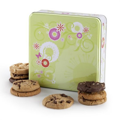 Mrs. Fields Cookie Flower Tin, 12 count