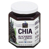 World Of Chia Fruit Spread, Blackberry, with Agave Syrup, 10.9 Oz