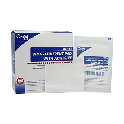 Orsini Sterile Non-Stick Adhesive Pads, 3